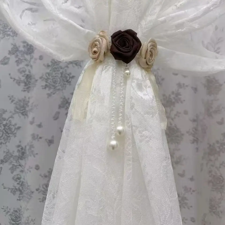 简约可调节窗帘装饰束带