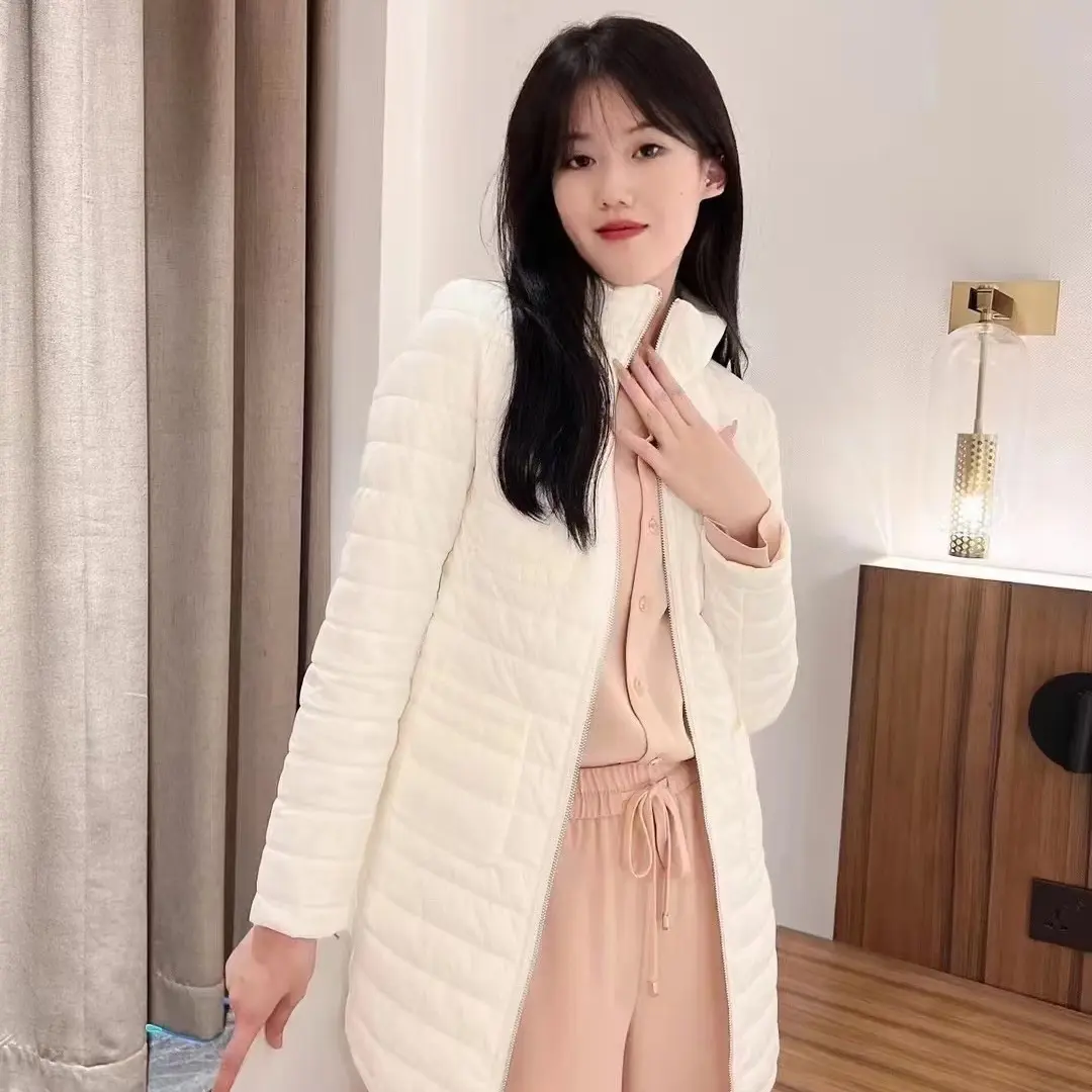 不支持退换 1400071 时尚百搭立领收身显瘦新雪丽棉服外套