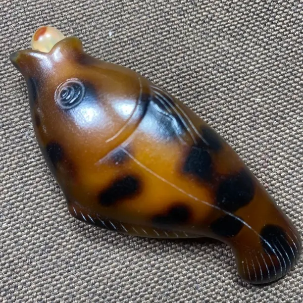 趣味小鱼设计高级感轻奢小众秋冬长款毛衣链女款配饰