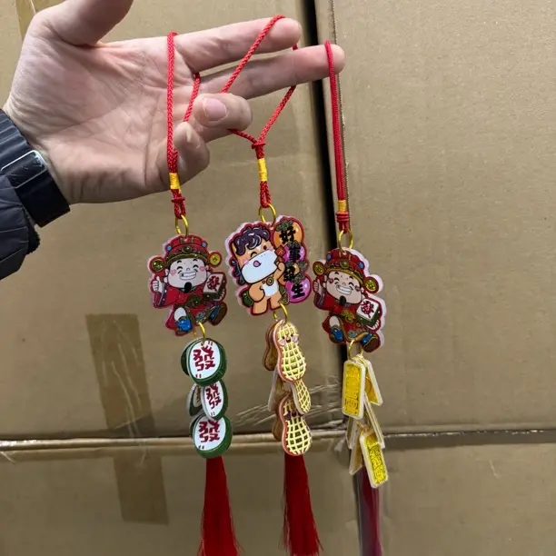 2026马年新年精品挂饰亚克力吊饰挂件1个