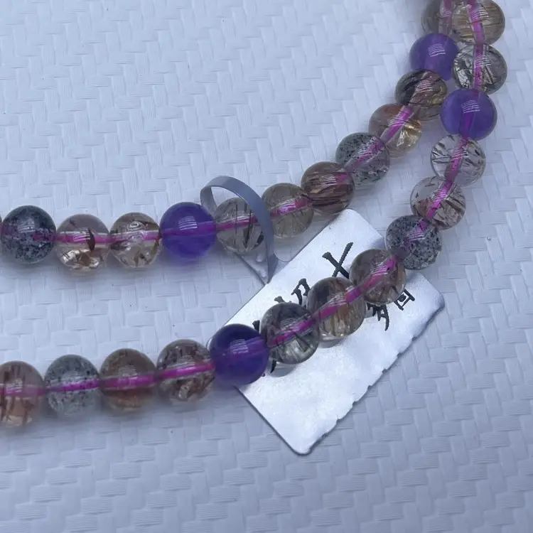 天然彩超七多圈水晶多样款式