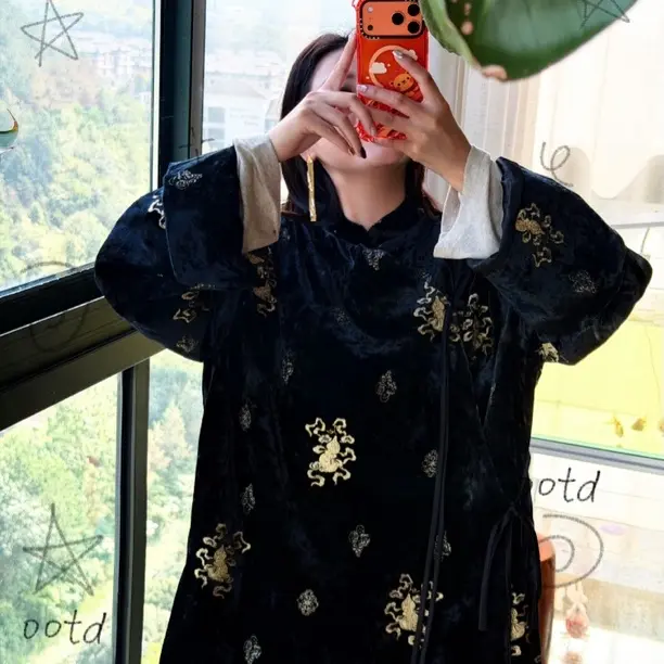 畔喜的服装小店 中式唐装 飞天葫芦