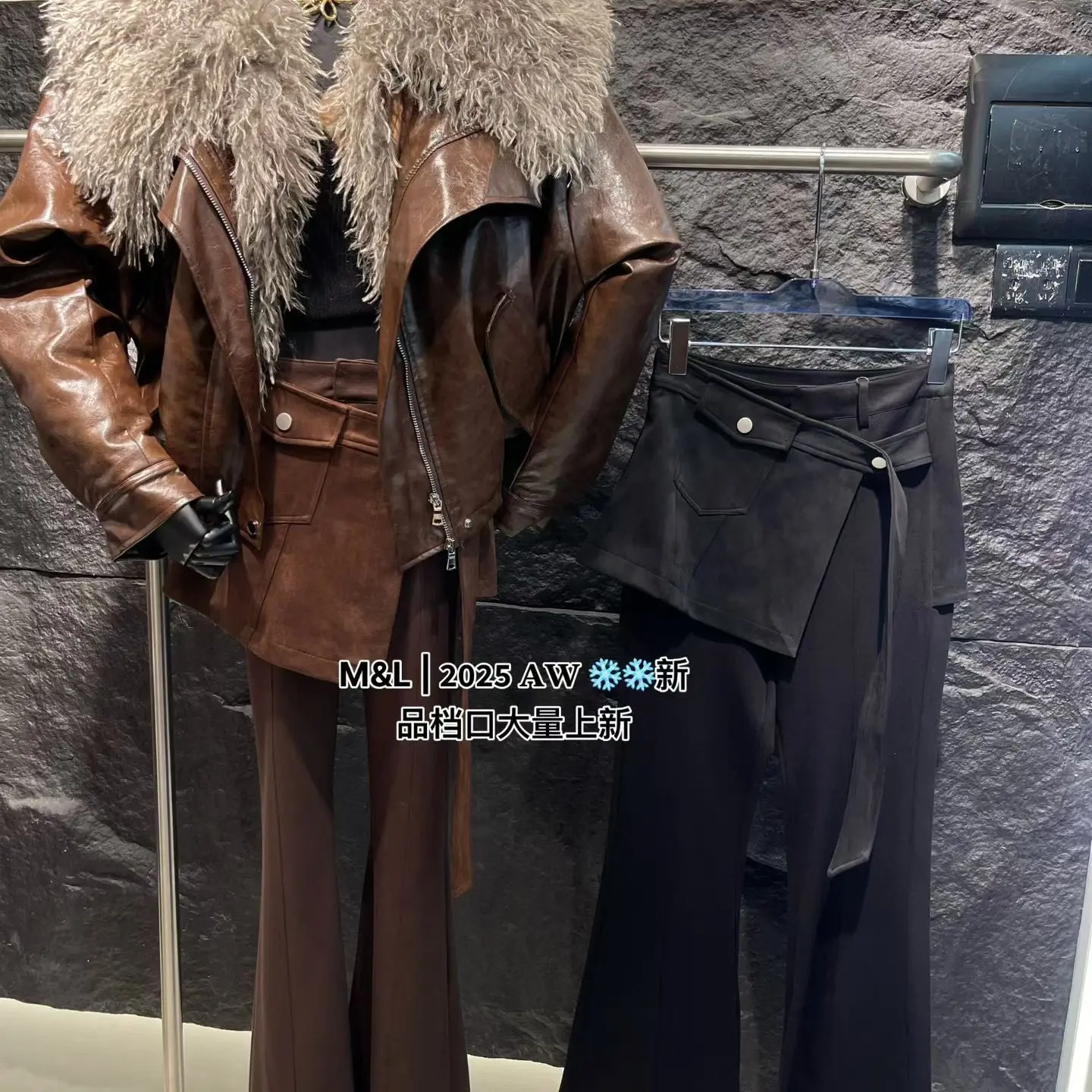 春季薄款潮流牛仔屁帘裤