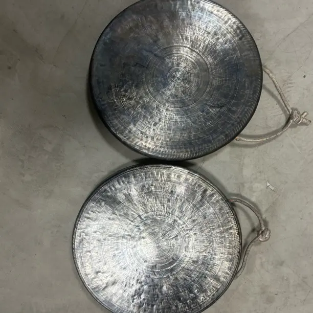 35公分高边锣2面