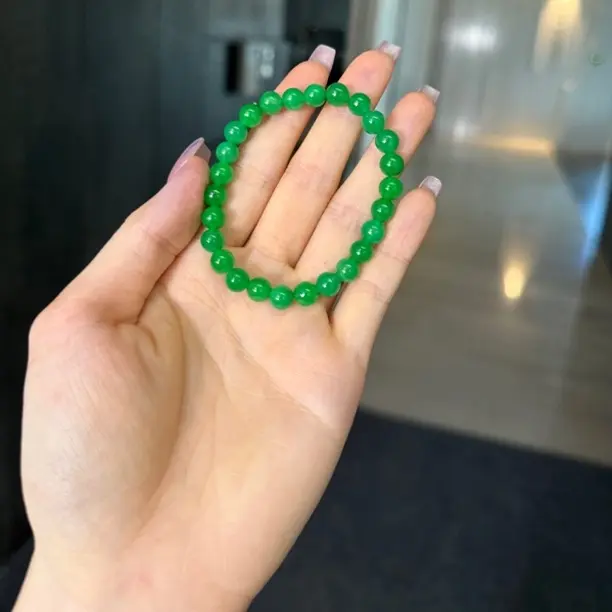 【直播间挑选】天然缅甸A货翡翠时尚手链 定制专用