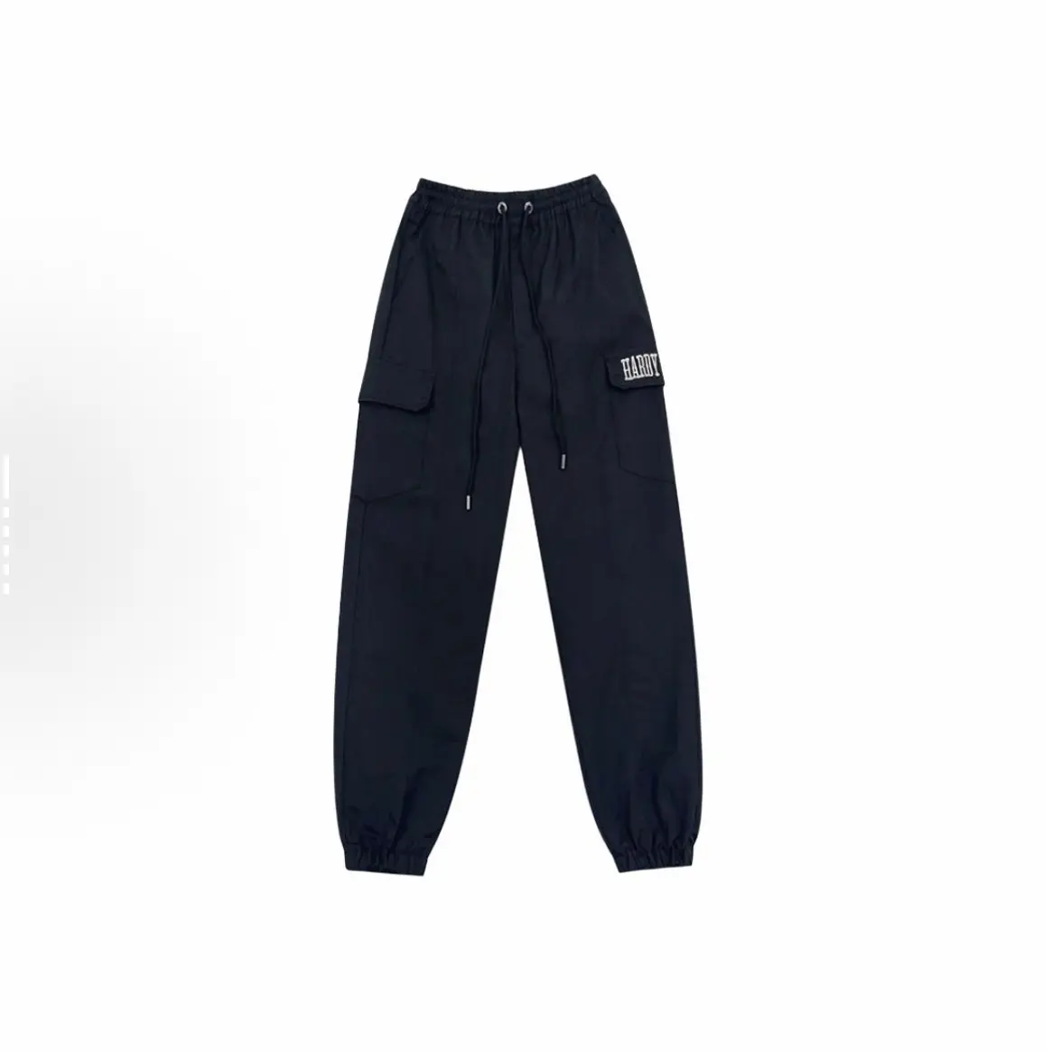 H-183大口袋刺绣字母运动裤 男女同款