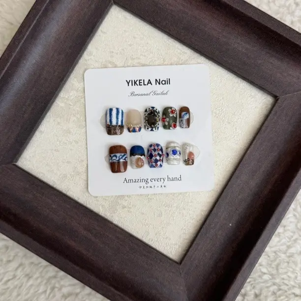 （陶艺）伊克拉小众设计艺术唯美气质穿戴美甲