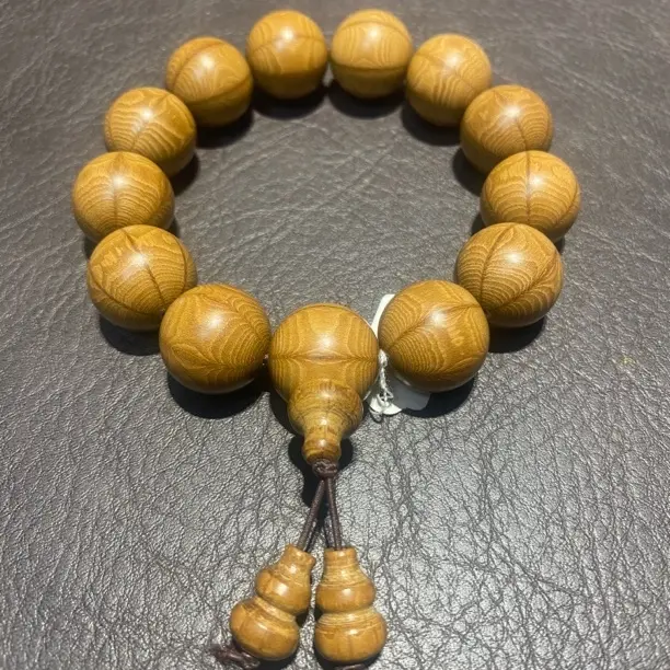 天然全品六道降龙木文玩手串卡18