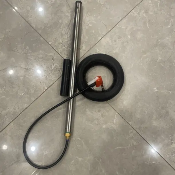 多功能不锈钢侧压打气筒家用便携适用于自行车电动车汽车8mpa