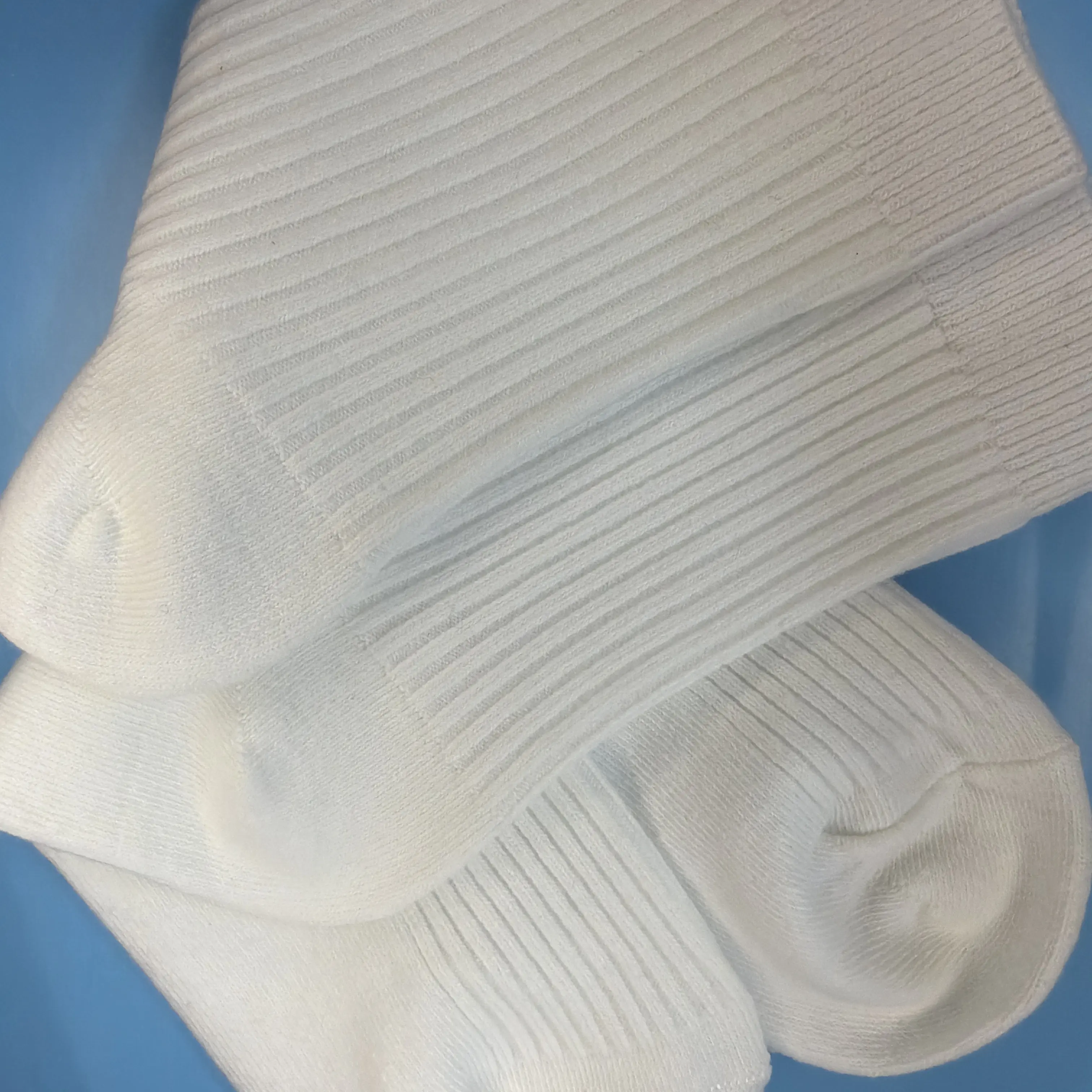 5双新疆棉袜子男女四季中筒长筒纯色棉袜吸汗透气防臭运动袜