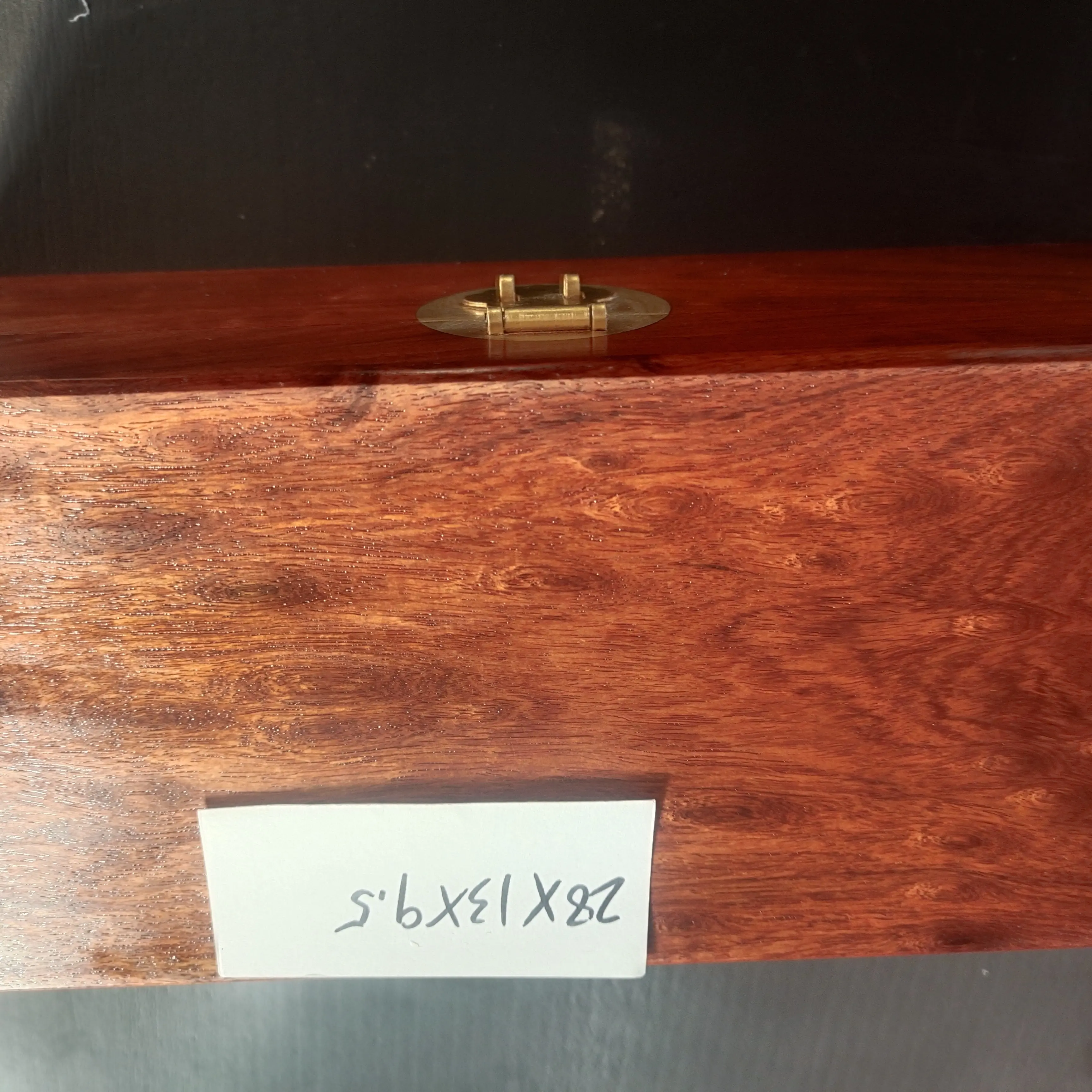 首饰盒/箱 缅甸花梨实木多层大容量高档复古首饰收纳盒