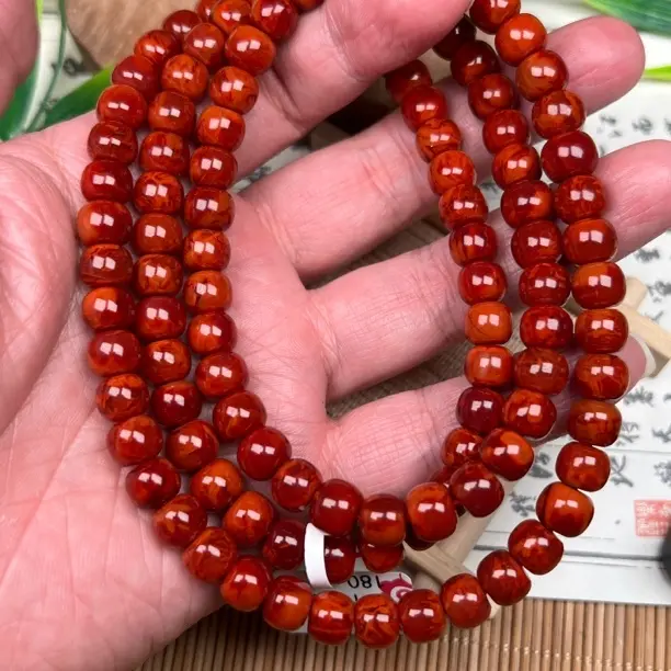 瓦西南红柿子红火焰老型多圈【承禧原矿】SH10-9331多样性其一