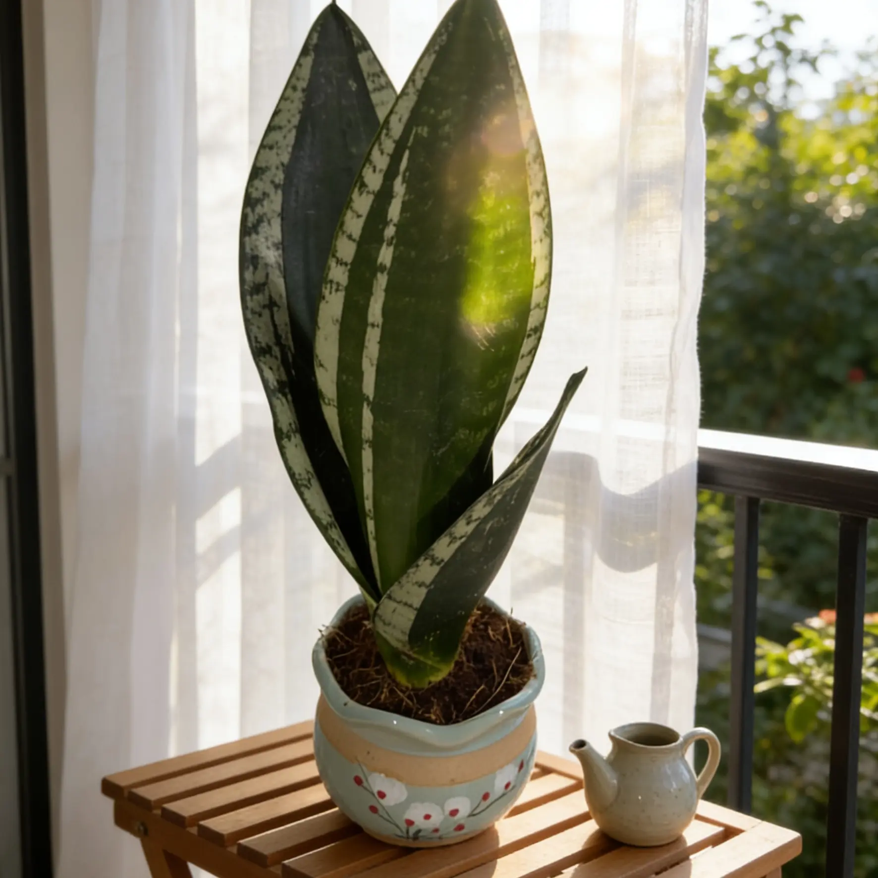 稀有星空虎皮兰新房甲醛植物净化空气四季室内花卉绿植盆栽