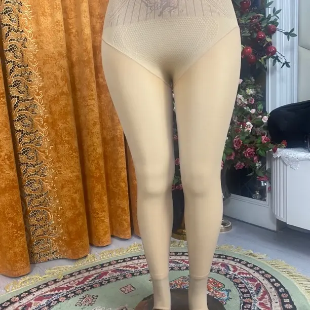 肤色 300克 秋冬新款外穿高腰保暖收腹提臀打底裤显瘦显高