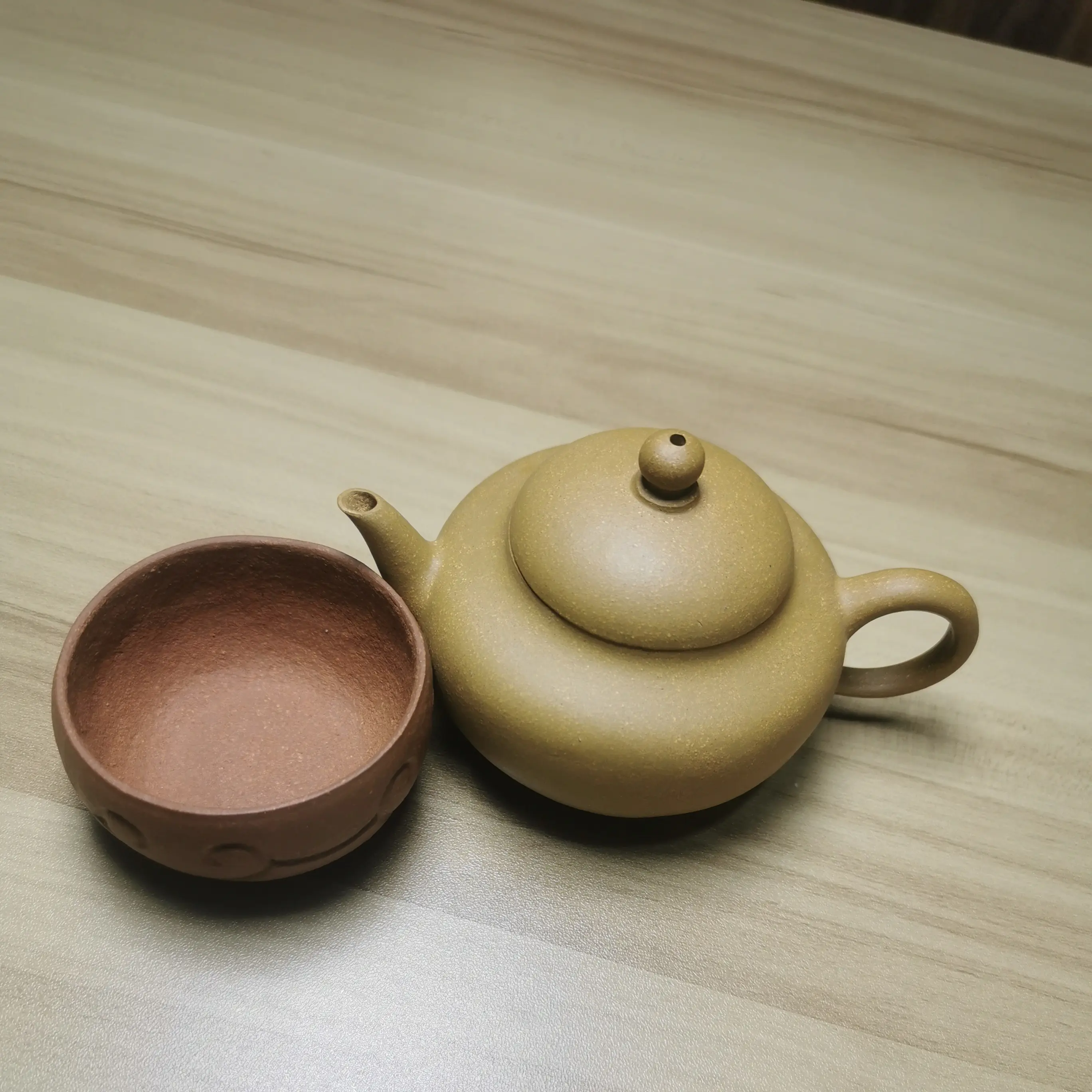 手工打造紫砂壶150CC容量