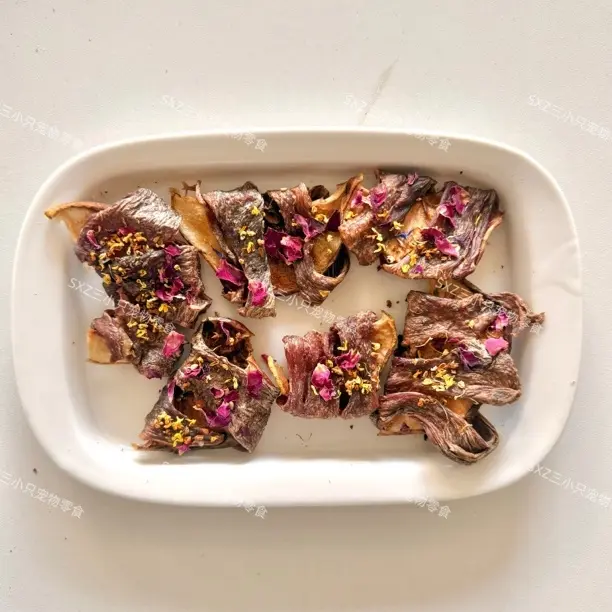 宠物零食兔耳朵酿肉狗狗零食手工磨牙耐咬宠物零食