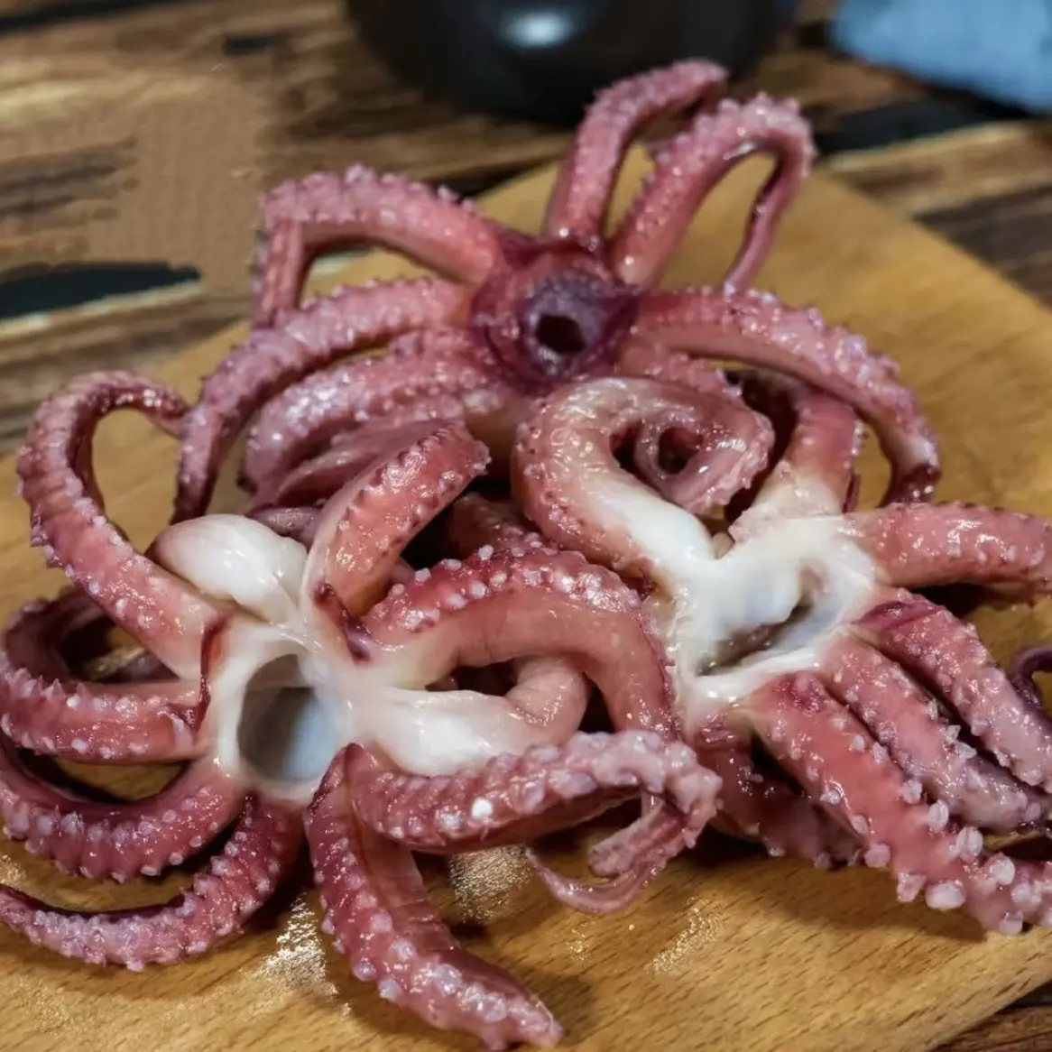 新鲜速冻 现切鱿鱼须鱿鱼头 鱿鱼爪无冰衣 码头直发200g/包 
