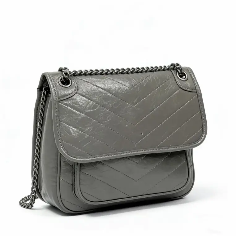 高版本（123尺寸26*21）新款女包灰色