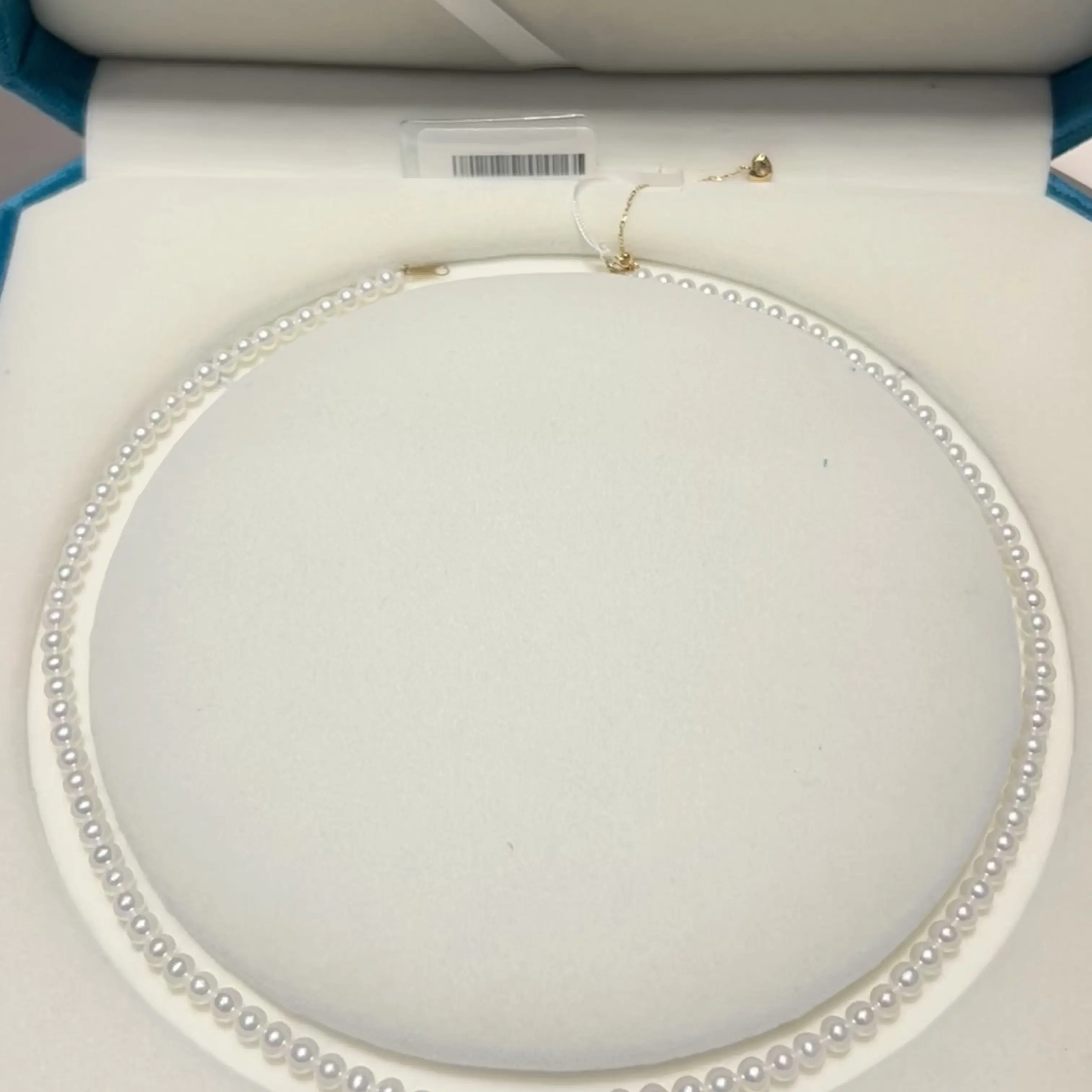 风格-灵颜18k金3-4mm淡水珍珠项链简约百搭款