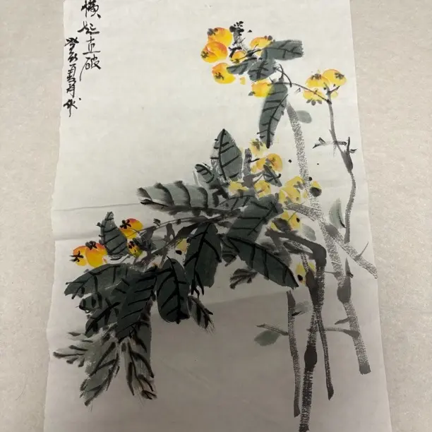 国画花鸟画适合走廊办公室客厅挂画