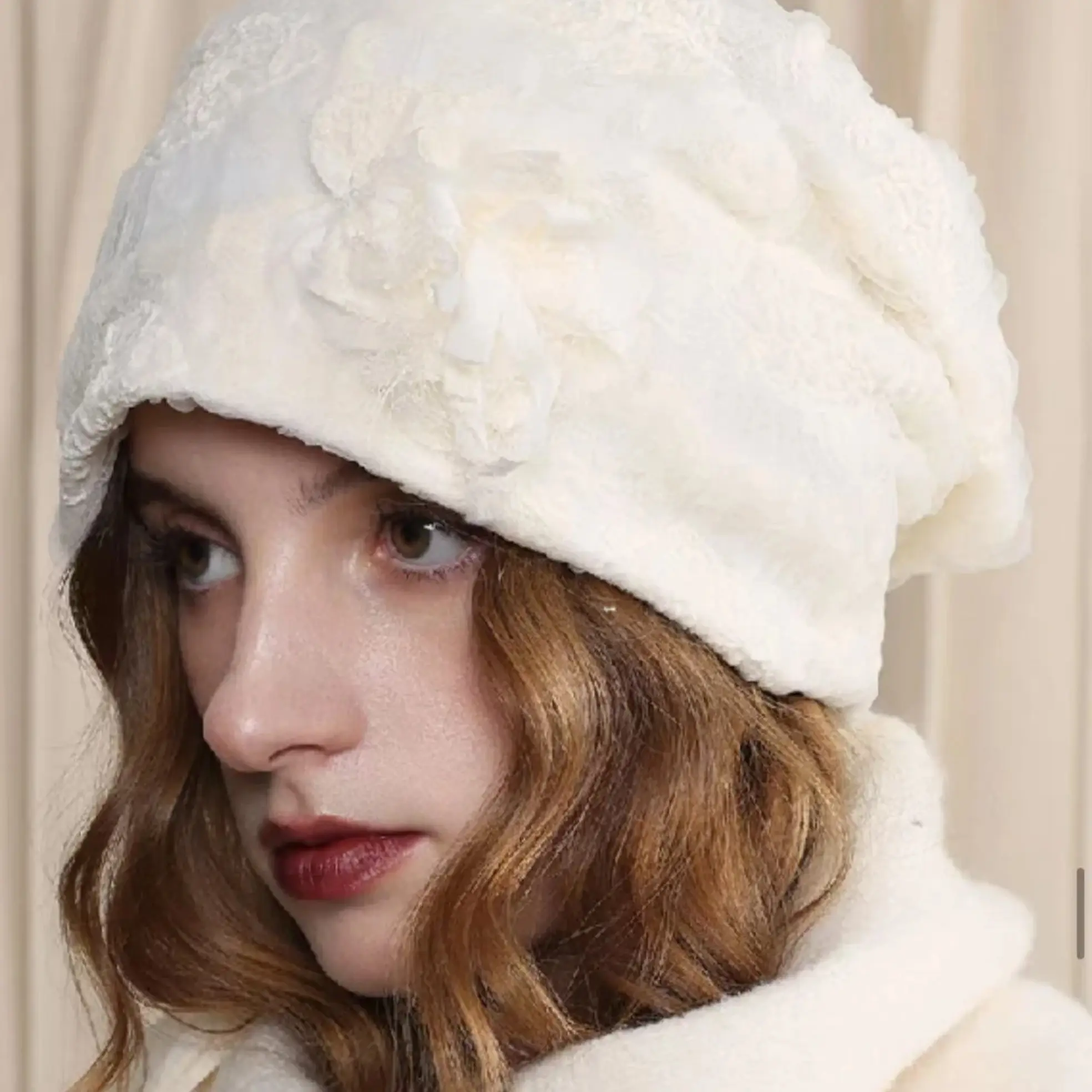 black imagine6刺绣做旧面料堆堆帽