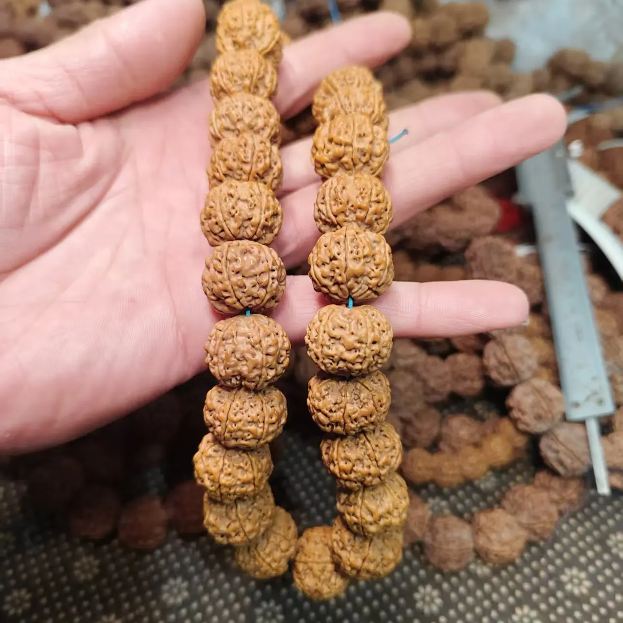 206瓣手持福利价爆肉尼泊尔大金刚菩提子文玩手串