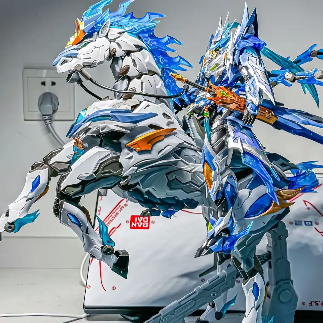 【新店大甩】【高爆率】强袭赵云高达敖丙机械拼装盲盒手办随机发模型