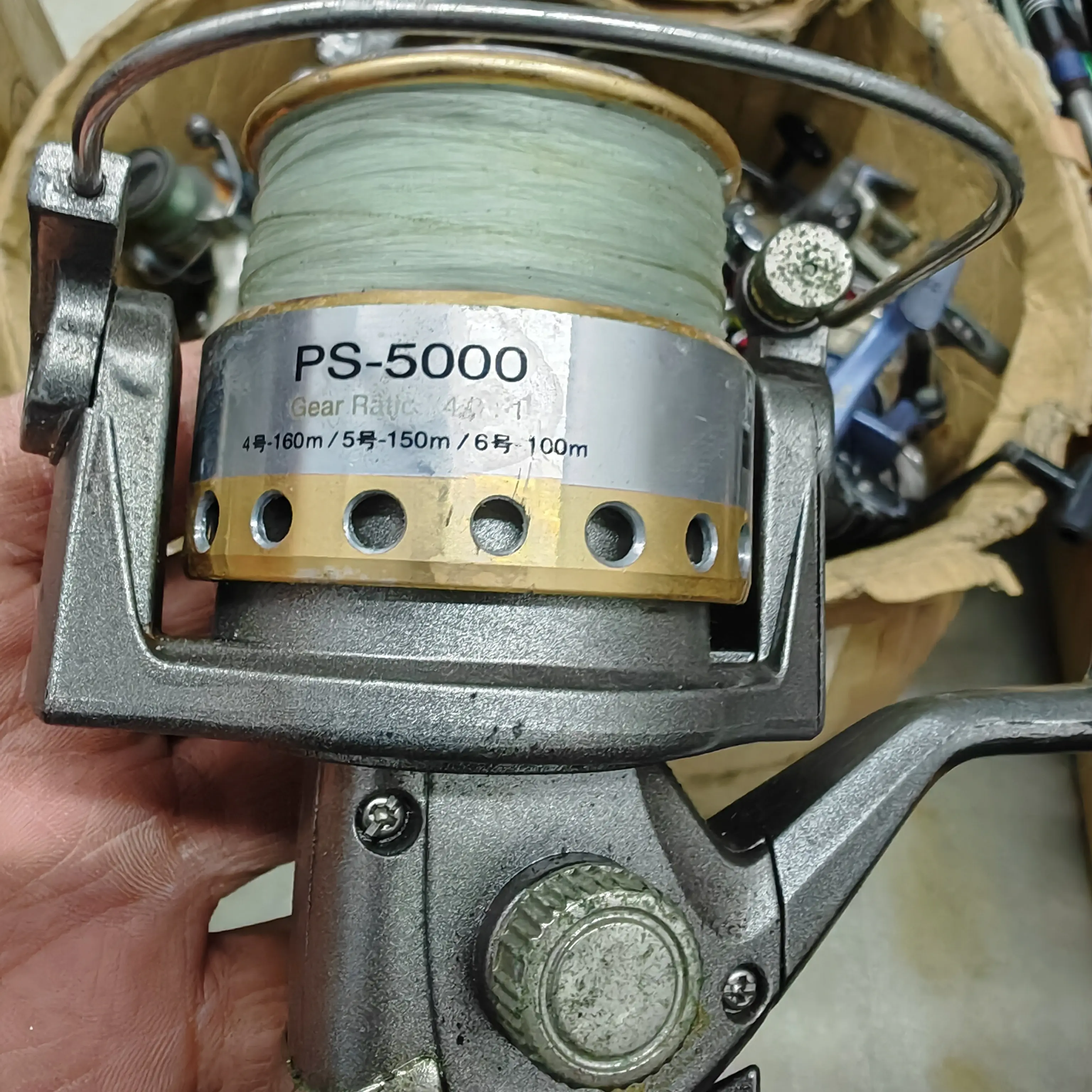 多功能适用多场景全金属远投纺车轮海竿渔轮