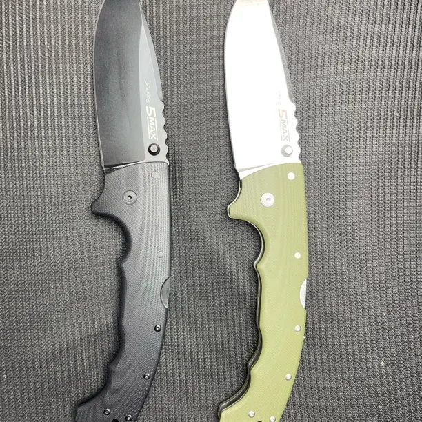 【新款】ColdSteel冷钢5MAX户外登山求生野营随身口袋G10折叠刀便携