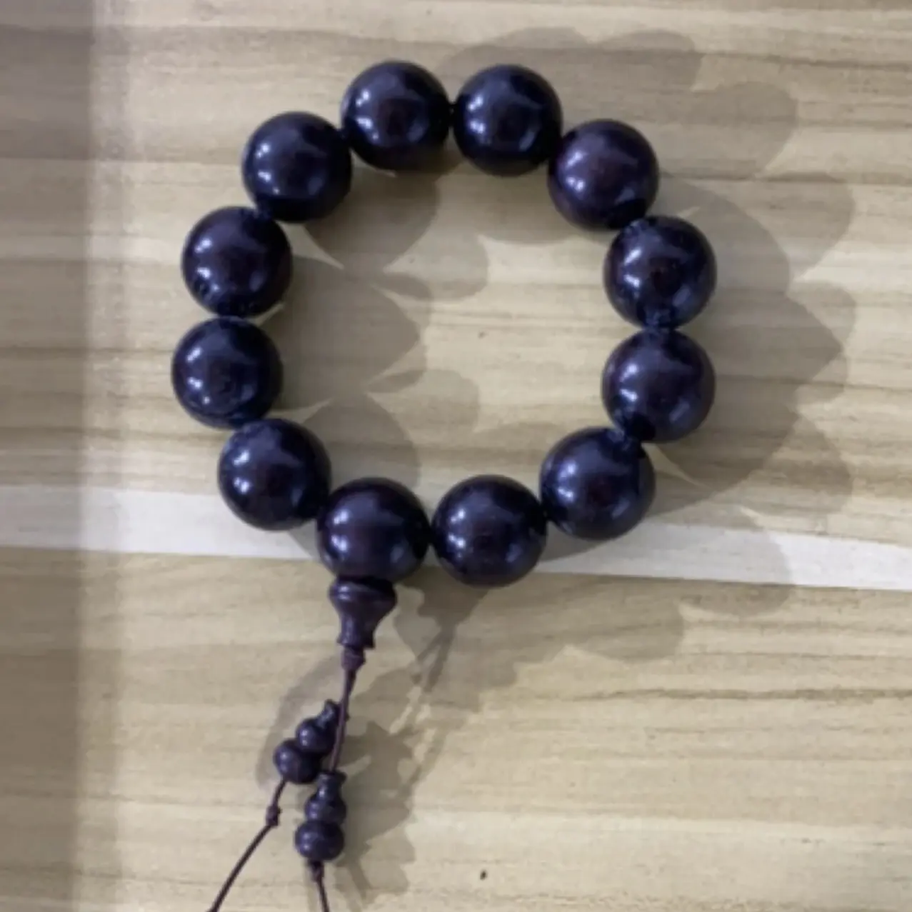 木质手链 满金星老料紫檀佛珠手串男女款文玩手链