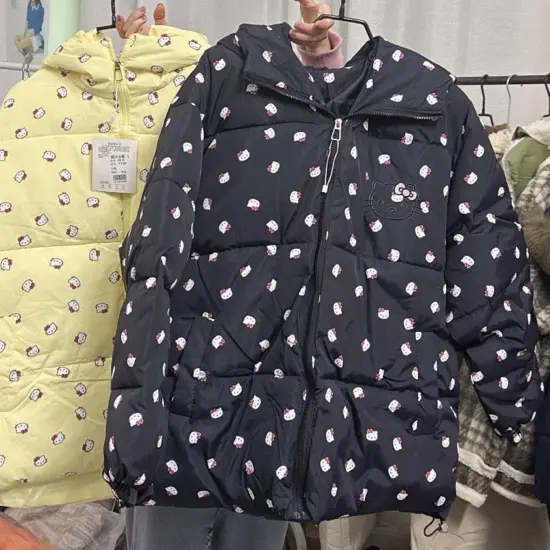 冬季甜美连帽加厚宽松百搭女装棉服外套