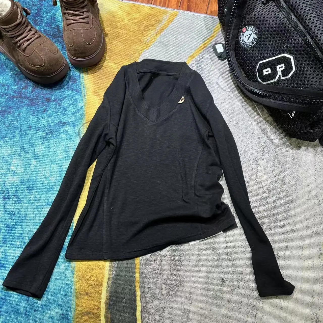 潮牌原创欧货卫衣打底68156