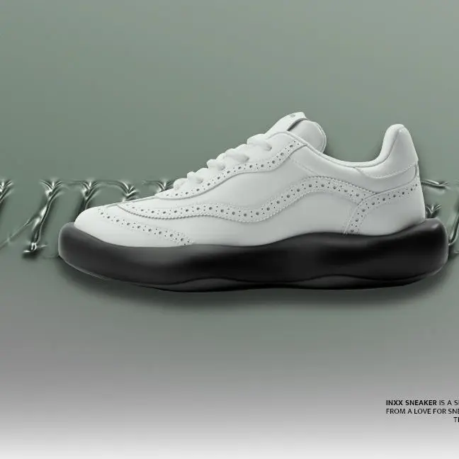 INXX SNEAKET 轻奢鞋子口香糖-布洛克白