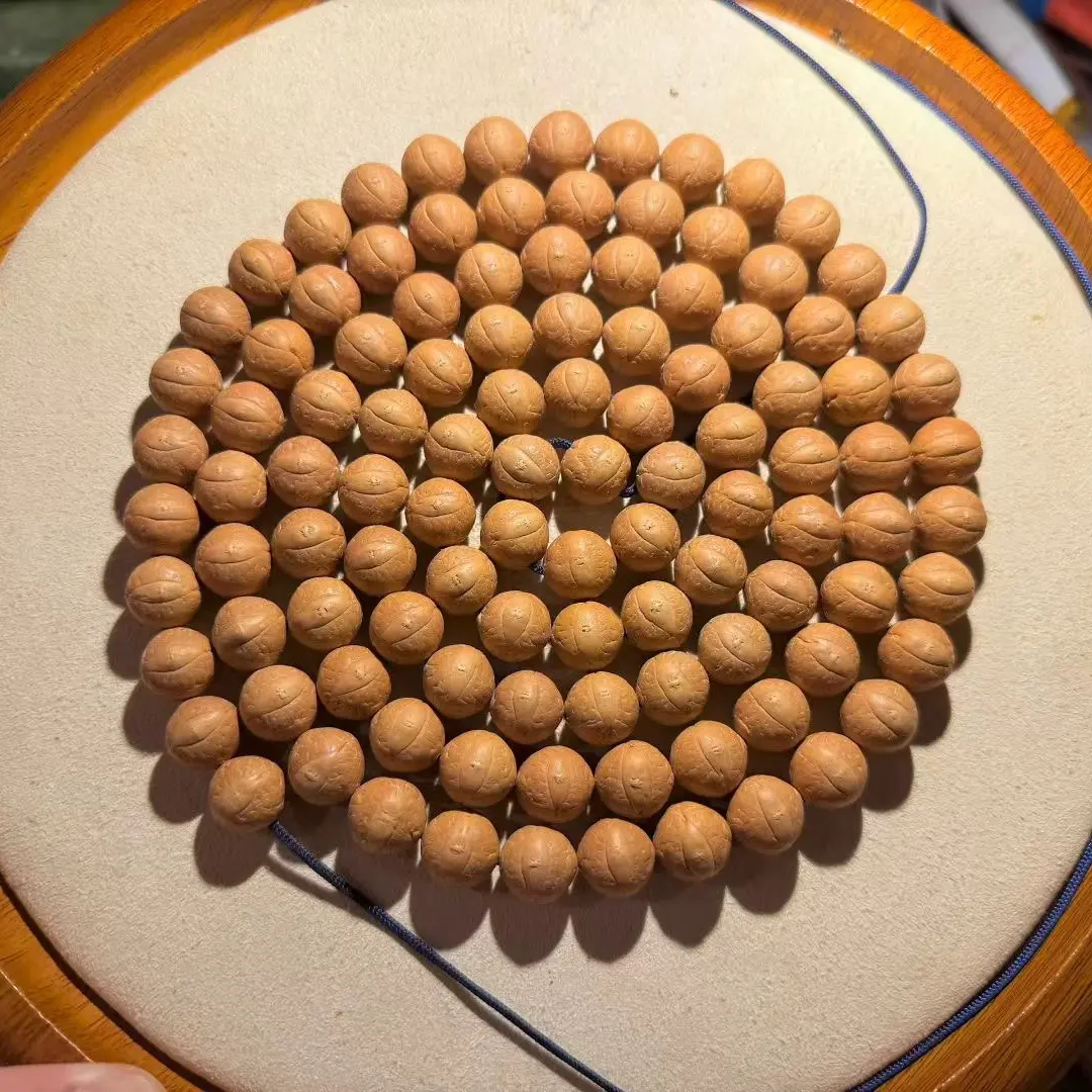 尼泊尔凤眼菩提球圆铁籽108颗念珠12.5mm/1.25凤眼108一物一图