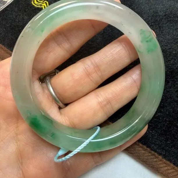 天然非洲翠飘花手镯