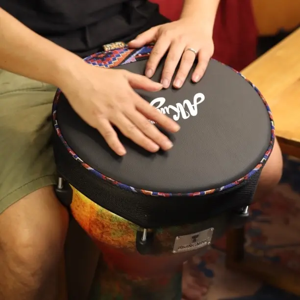 12寸非洲鼓静音鼓帽