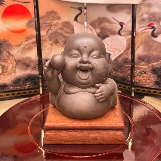 库存尾货圆球弥勒佛4