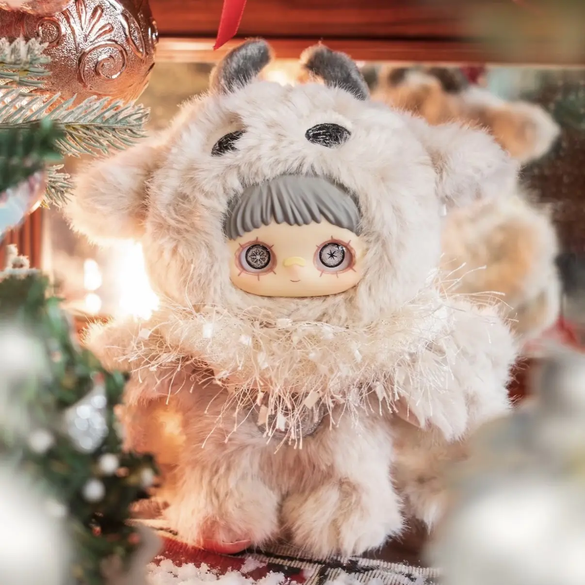 【汉堡拆盒】霉霉冬日怪诞毛绒盲盒