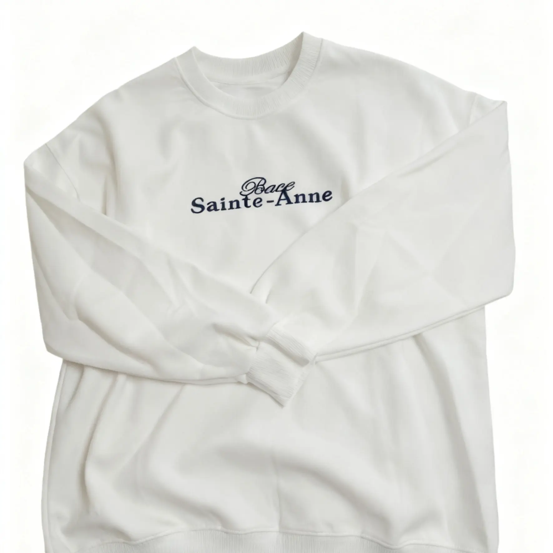 秋冬季圆领卫衣女韩版休闲百搭潮流无帽上衣外套