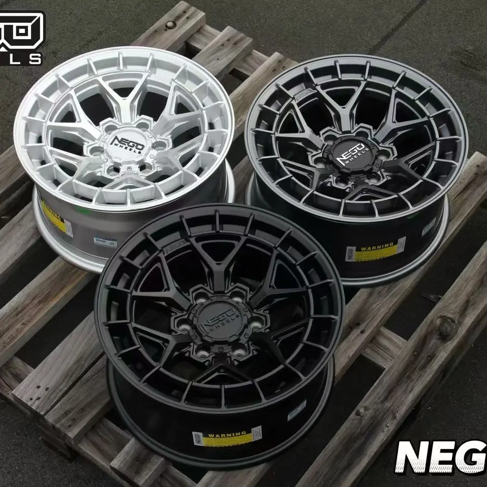 13系列1718寸越野改装负值轮毂适配坦克300 400 500 BJ40烈马豹5