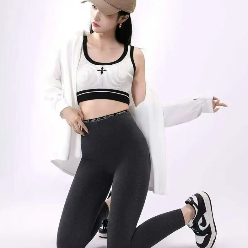 发财裤显瘦高腰无缝云朵打底裤