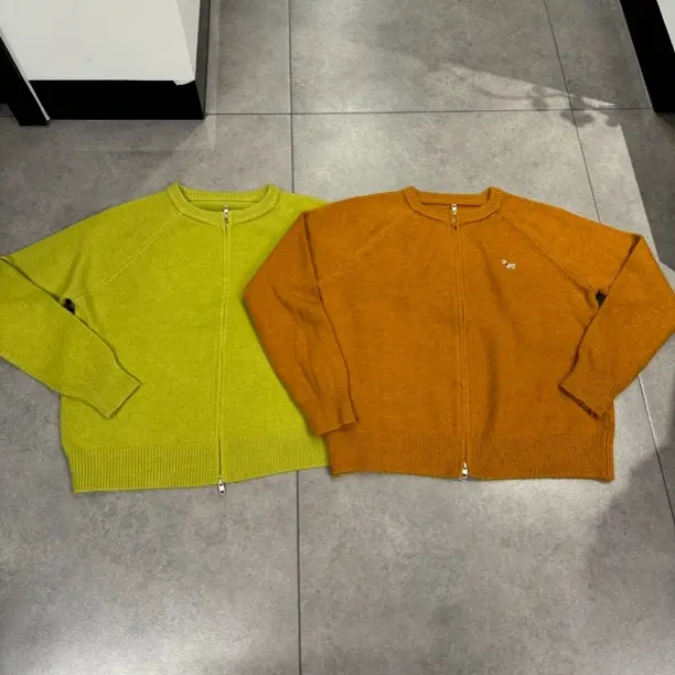 58601韩版刺绣加厚软糯圆领针织拉链开衫外套女上衣