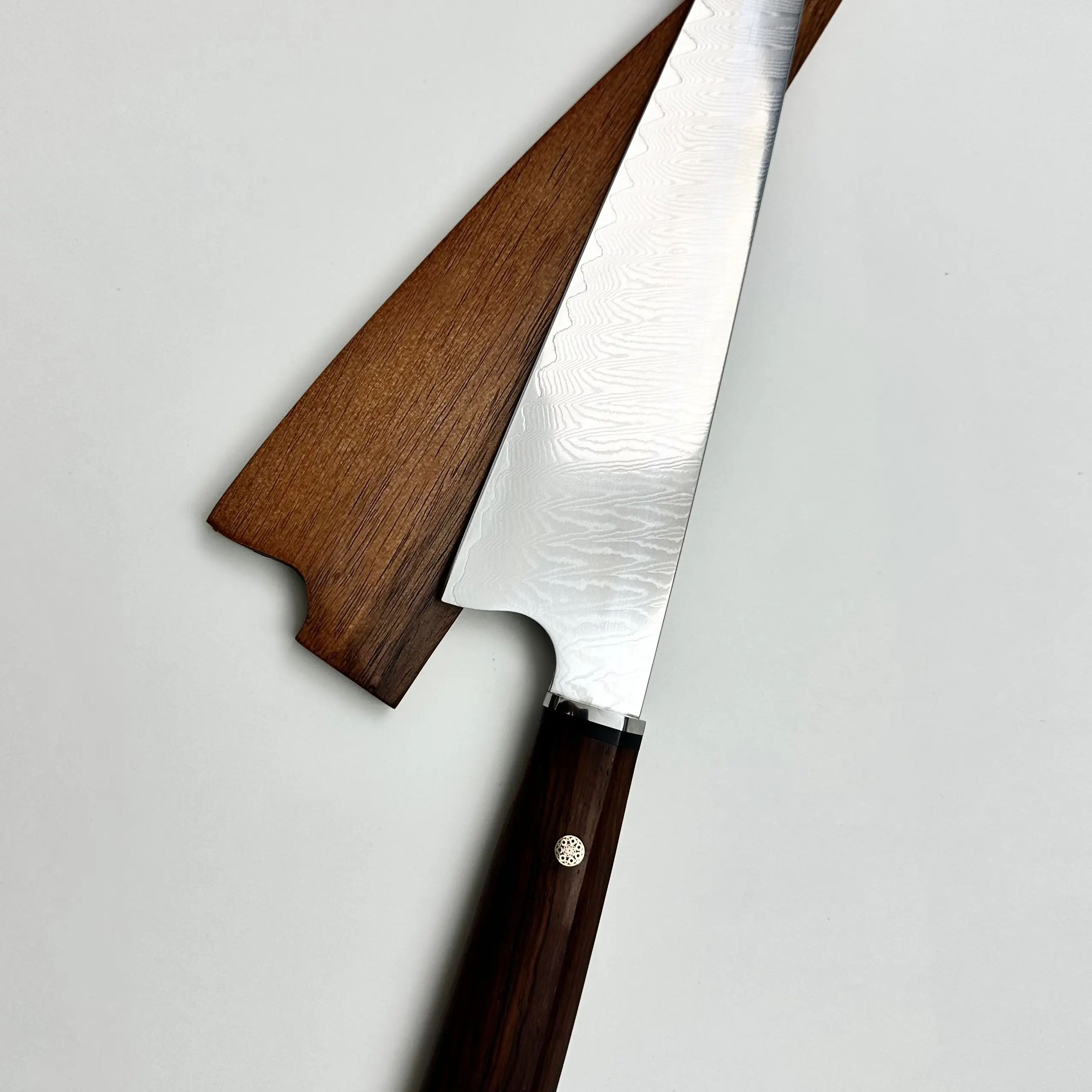 日式牛刀）手工锻打家用锋利切片分肉厨房专用厨师刀具