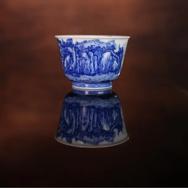 寻山晓隐赤壁怀古杯子陶瓷主人杯茶杯