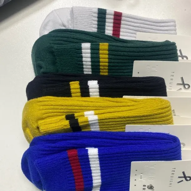 秋冬女袜纯棉吸汗防臭双针袜十双