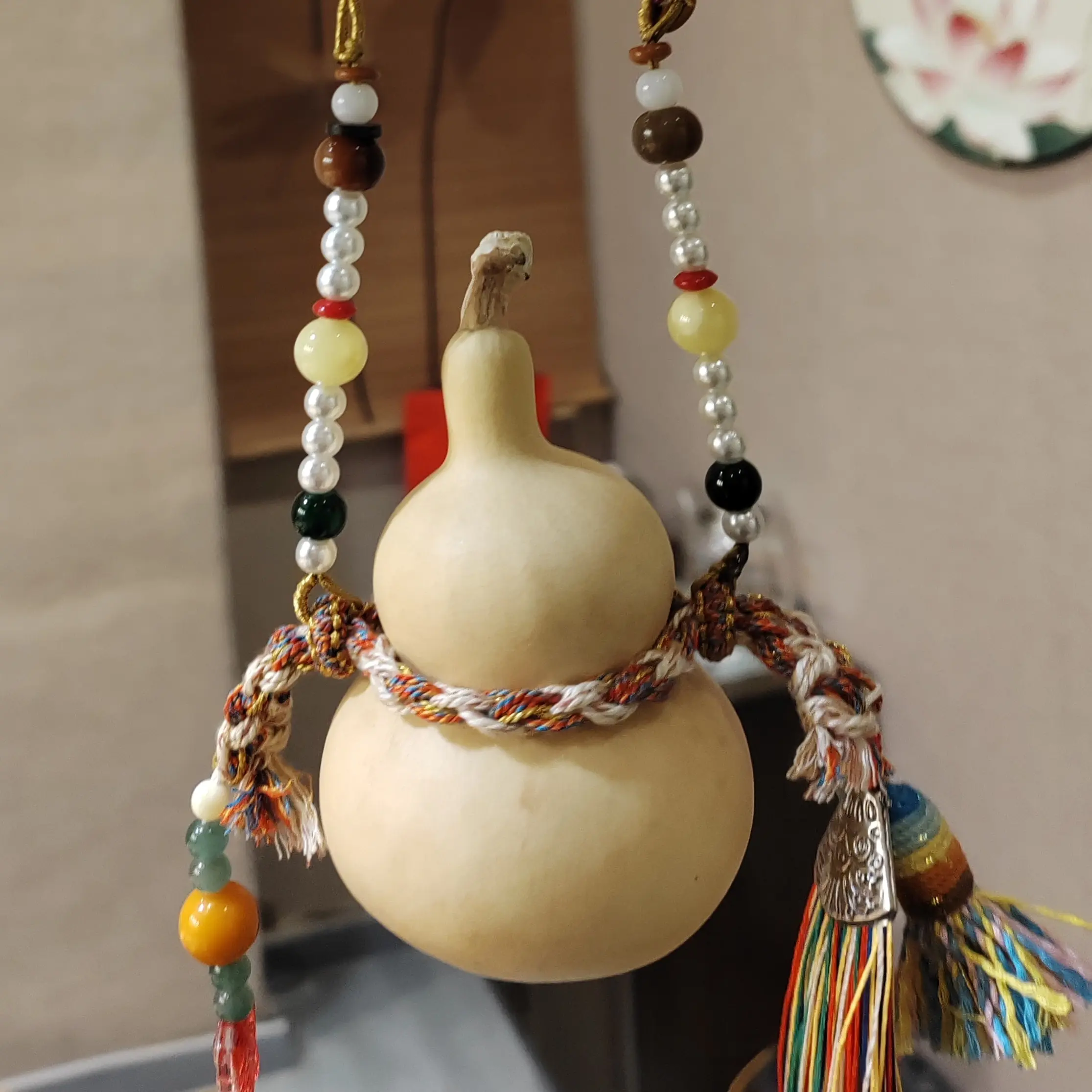 纯手工藏式重工葫芦挂件可作包挂车挂钥匙扣