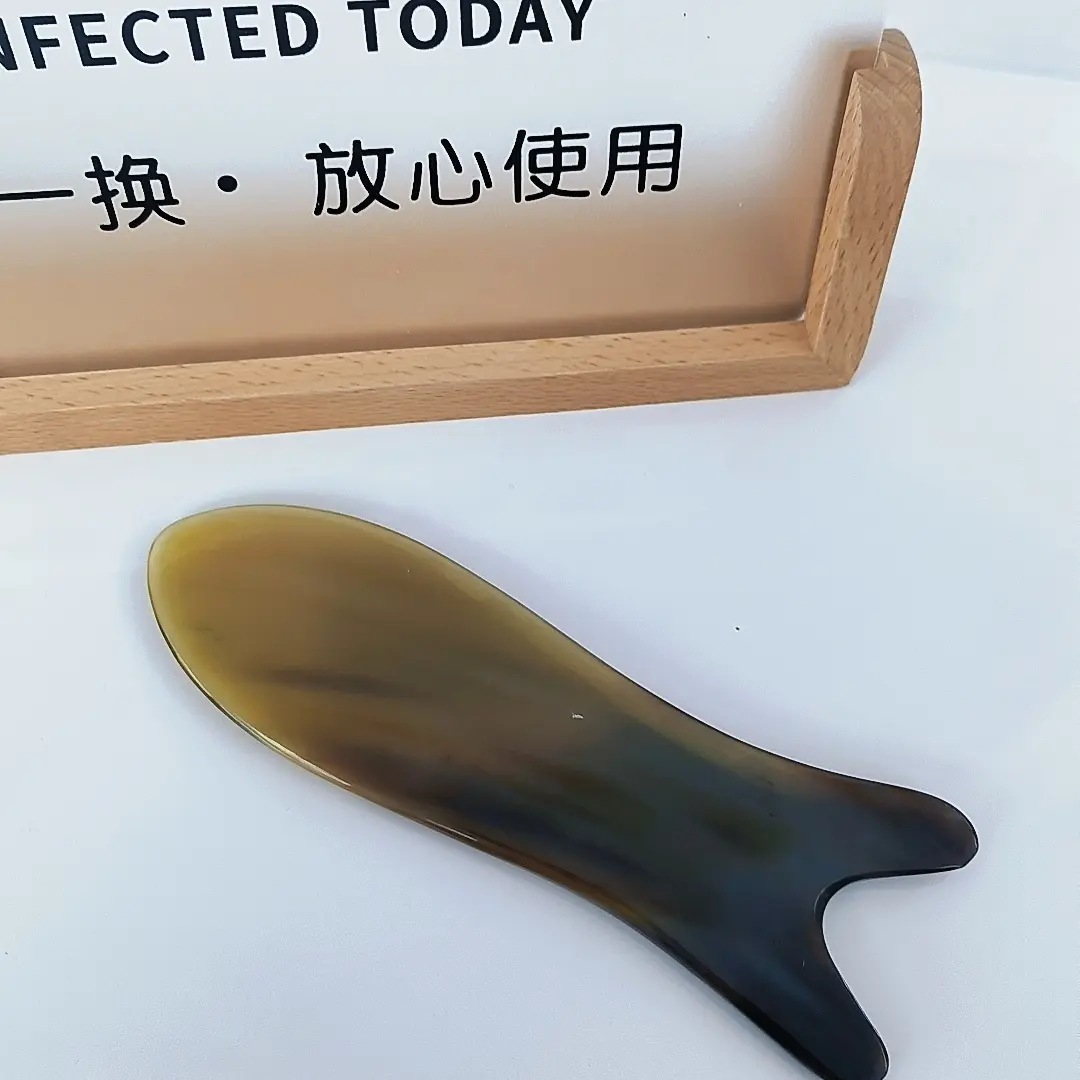 牛角刮痧板全身通用脸部眼部拨筋按摩板