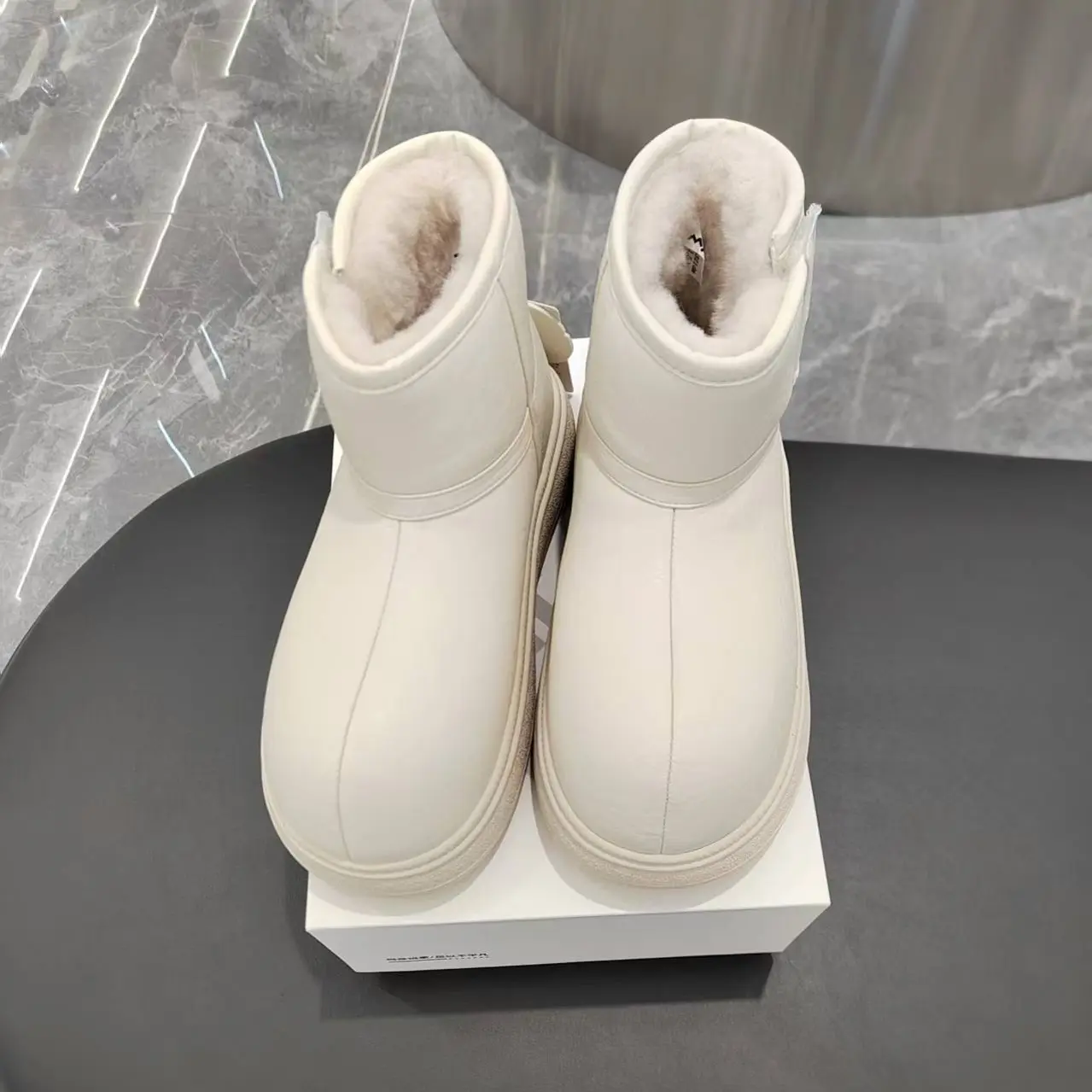 流苏保暖加绒高帮冬季加厚中筒短靴时尚雪地靴