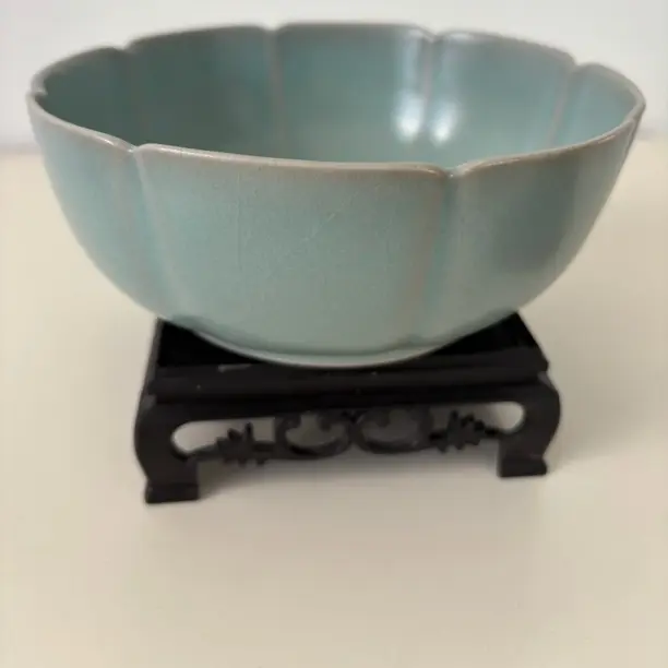 汝窑仿古全手工深口钵