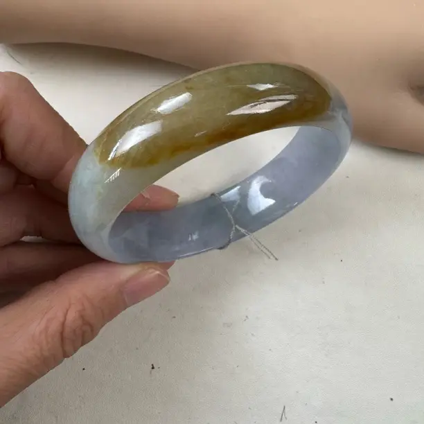 未镶嵌手镯翡翠老坑53红翡